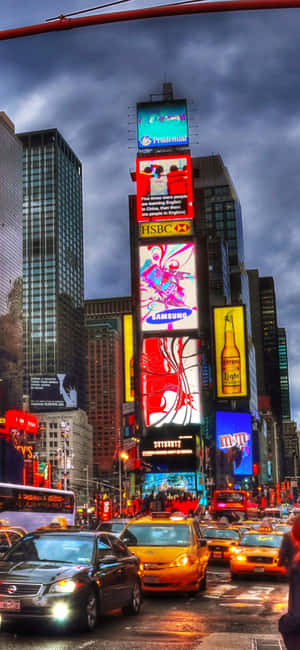 iPhone X New York-agtergrond — Redmi 15C Muurpapier