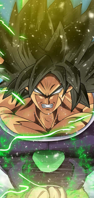 Broly-selfoon — Oppo Reno15 Pro Muurpapier