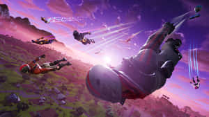Cool Fortnite-agtergrond