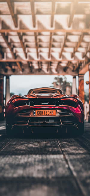 iPhone Xs McLaren 720s Agtergrond — iPhone 14 Plus Muurpapier