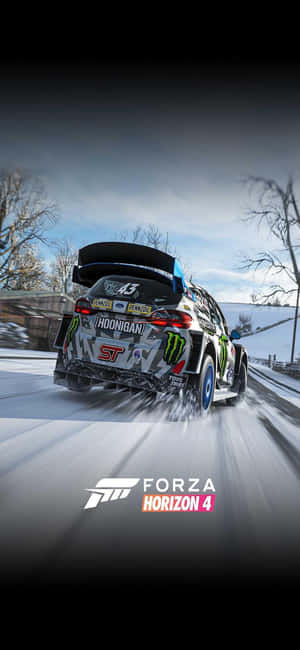 iPhone XS Forza Horizon 4 Agtergrond — Xiaomi 14 Muurpapier