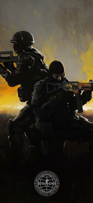 iPhone Xs Counter-Strike Global Offensive Agtergrond — Galaxy Note Muurpapier