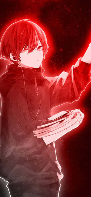 Neon anime Izumi Miyamura — Vivo V60 Lite Muurpapier