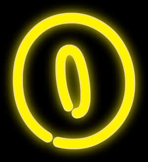Neon Geel Aapstert-simbool