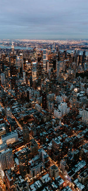 New York Stad iPhone X Lugomgewing — iPhone 18 Muurpapier