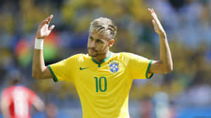 Neymar prente — Neymar Muurpapier