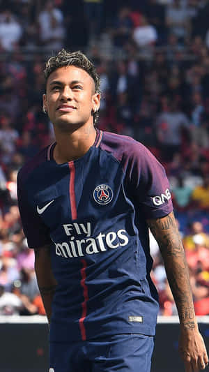 Neymar prente — Neymar Muurpapier