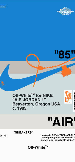 Nike iPhone Vliegtuigkaartjie — iPhone 13 Pro Max Muurpapier