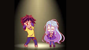No Game No Life prente — HD anime GIF Muurpapier