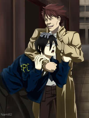 Nobuchika Ginoza van Psycho-Pass — Kindle Paperwhite Muurpapier