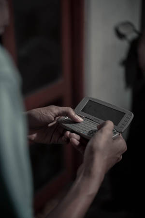 Nokia 9300 Selfoon — Nokia Muurpapier