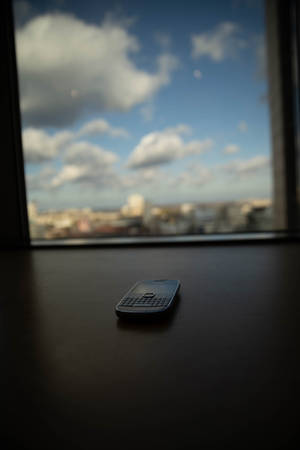 Nokia E71 Bewolkte Lug — Nokia Muurpapier