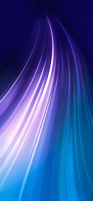 Note 8 Pers Lig Golwe-agtergrond — iPhone 17 Pro Max Muurpapier