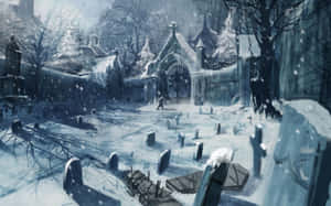 Nuwe Hampshire Winter — Winter Muurpapier