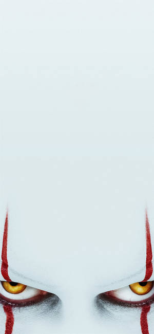 Oë van Pennywise iPhone 11 muurpapier