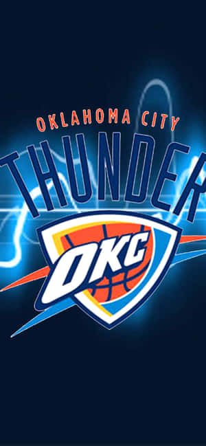 Oklahoma City Thunders OKC Logo NBA Liga — Redmi Note Muurpapier