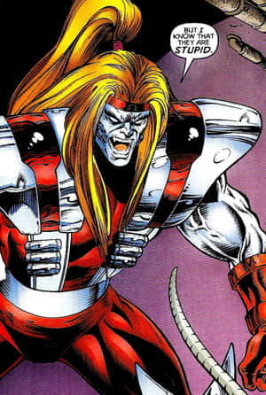 Omega Red, die Dodelike Mutant — Xiaomi 18 Fold Muurpapier