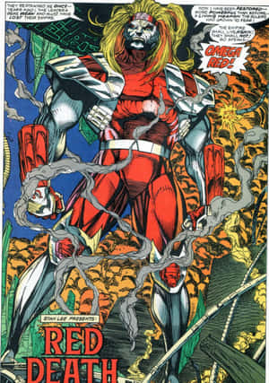 Omega Red – Die Woeste Mutant-Skurk — Xiaomi 18 Fold Muurpapier