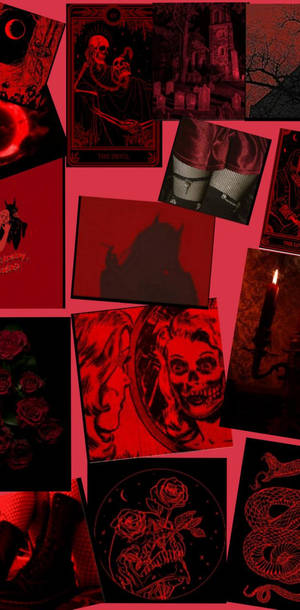 Gotiese Estetika — Goth-estetiek Muurpapier