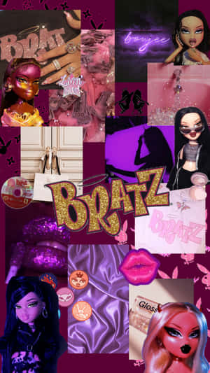 Bratz Estetiek prente — Bratz esteties Muurpapier
