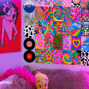 Indie Aesthetic prente — Indie estetiese GIF Muurpapier