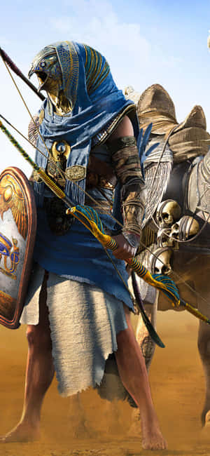 Iphone X Assassin's Creed Origins Agtergrond — Realme Neo7x Muurpapier