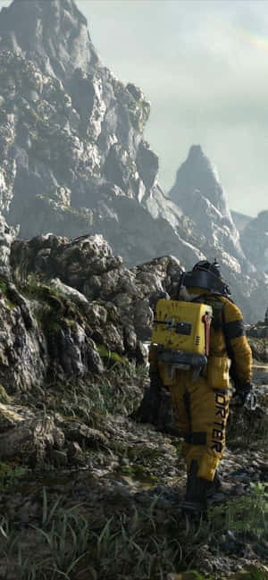 Iphone Xs Max Death Stranding Agtergrond — IQOO Muurpapier