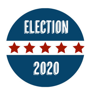 Verkiesing 2020-plakker-agtergrond — Motorola Razr 2026 Muurpapier