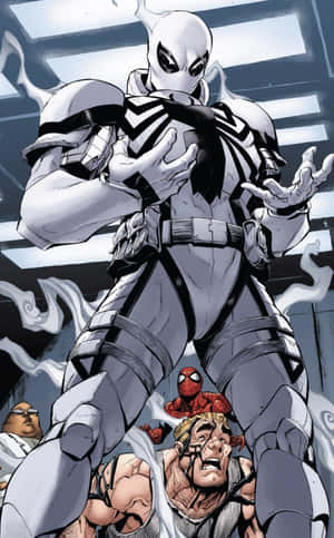 Onderskrif: Flash Thompson - Altyd in Aksie! — Nubia Flip2 Muurpapier
