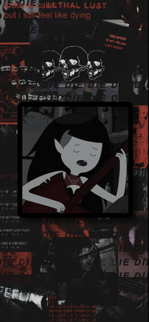 Alternatiewe Estetiese Marceline — Samsung S23 Ultra Muurpapier