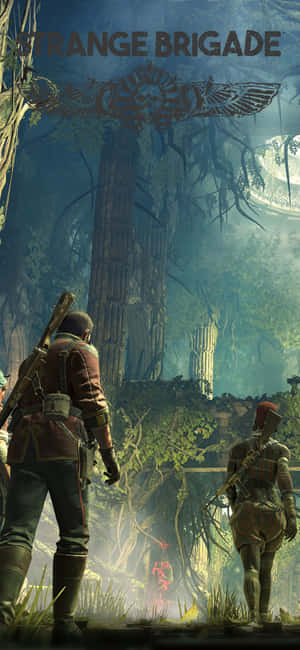 Iphone X Strange Brigade Agtergrond — iPhone 18 Pro Muurpapier