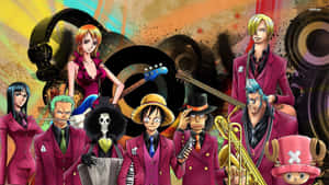 One Piece-agtergrond — One piece Muurpapier