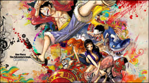 One Piece agtergrond — One piece Muurpapier