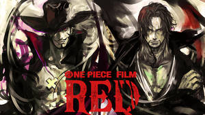 One Piece Film Red Shanks en Mihawk — One piece Muurpapier