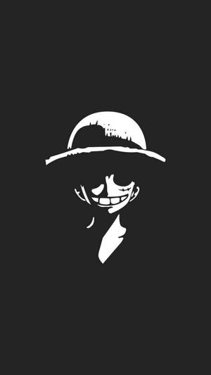 One Piece-foon Luffy in die Donker