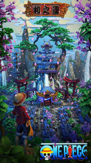 One Piece Lewende Japannese Gebou