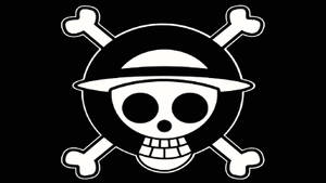 One Piece PFP Logo Skedel — Skedel Muurpapier