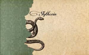 Slytherin Estetika prente — Slytherin estetiek Muurpapier