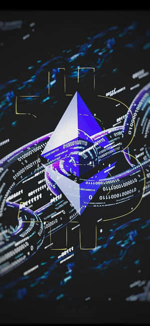 Kripto Agtergrond — Galaxy A Muurpapier