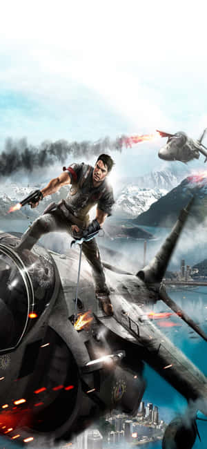 iPhone X Just Cause 4 Agtergrond — Pixel 8 Pro Muurpapier