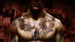 Sleeping Dogs agtergrond — Slapende honde Muurpapier