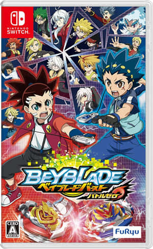 Beyblade Burst prente — Moto Pad 60 Lite Muurpapier