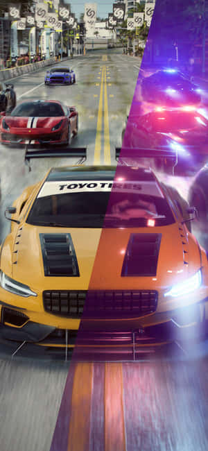 Iphone Xs Need For Speed Heat Background — OnePlus Muurpapier