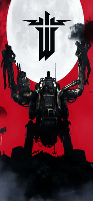 Iphone Xs Wolfenstein Ii Agtergrond — Pixel 8 Pro Muurpapier