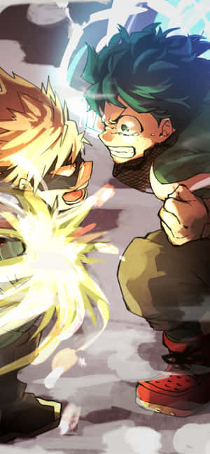 Ontploffende Bakugou Ontketen — Nokia Muurpapier