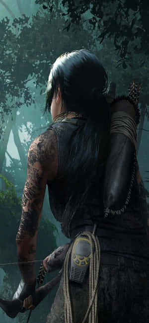 iPhone X Shadow Of The Tomb Raider Agtergrond — Redmi K90 Muurpapier
