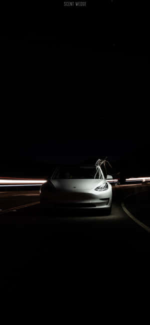 Tesla iPhone — Redmi Note 15 Pro 4G Muurpapier