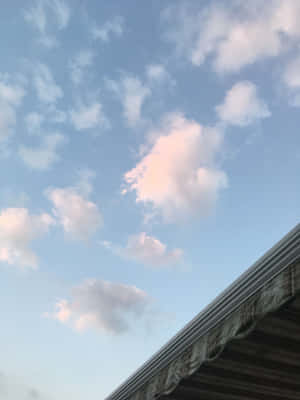 Aesthetic Sky prente — Estetiese lug Muurpapier
