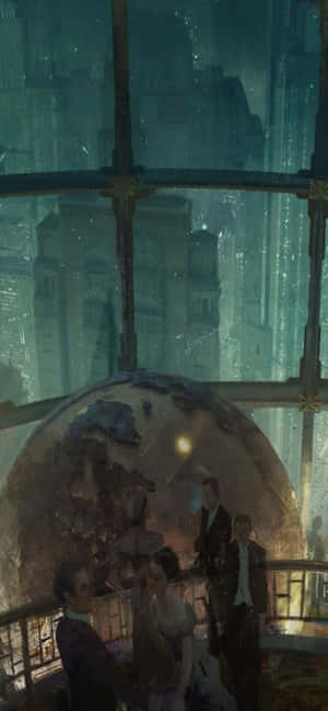 iPhone Xs Max Bioshock Infinite-agtergrond — IQOO Neo Muurpapier