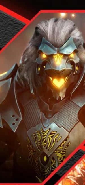 Iphone Xs Max Godfall Agtergrond — iPhone Xr Muurpapier